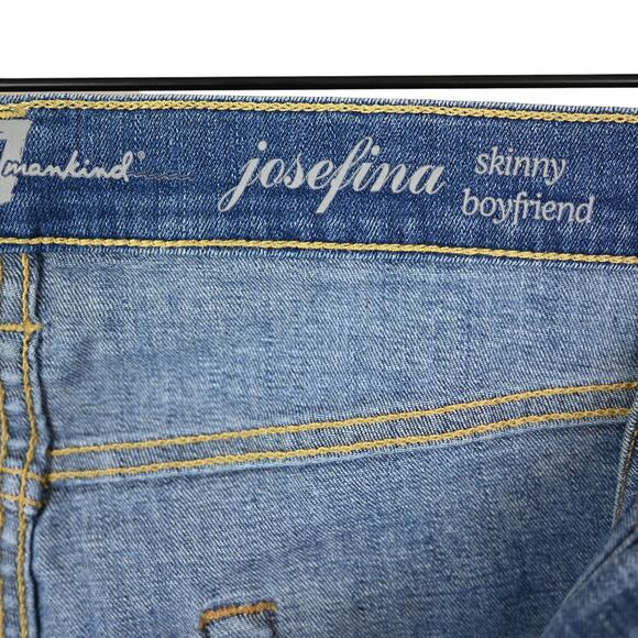 7 For All Mankind “Josefina” Jeans, Distressed - Picture 9 of 10